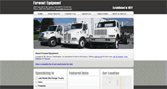 Desktop Screenshot of farwestequipment.com